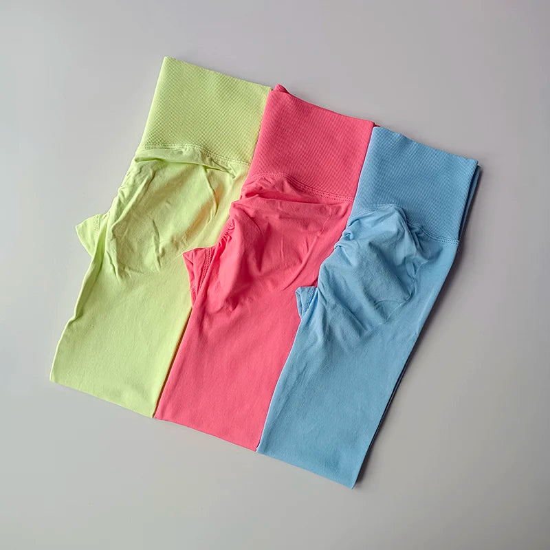 High-Waist Push-Up Yoga Leggings