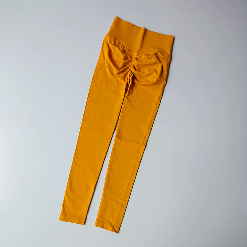 High-Waist Push-Up Yoga Leggings