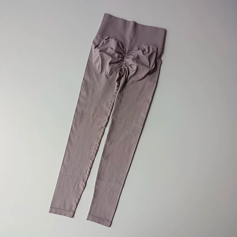 High-Waist Push-Up Yoga Leggings