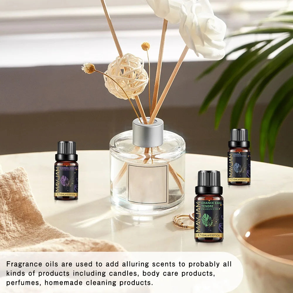 MAYJAM 10ml Fragrance Oil Set for Humidifiers and Diffusers