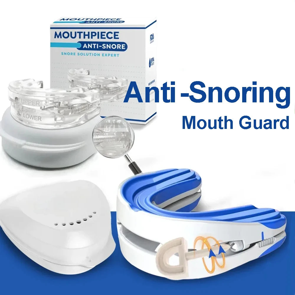 Anti-Snore Silicone Mouth Guard
