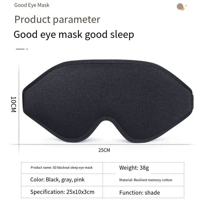 3D Memory Foam Sleep Mask