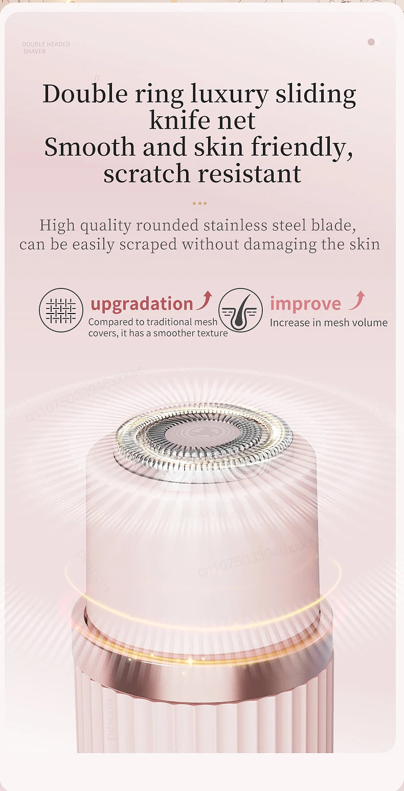 Electric Shaver for Women – Bikini & Facial Hair Trimmer