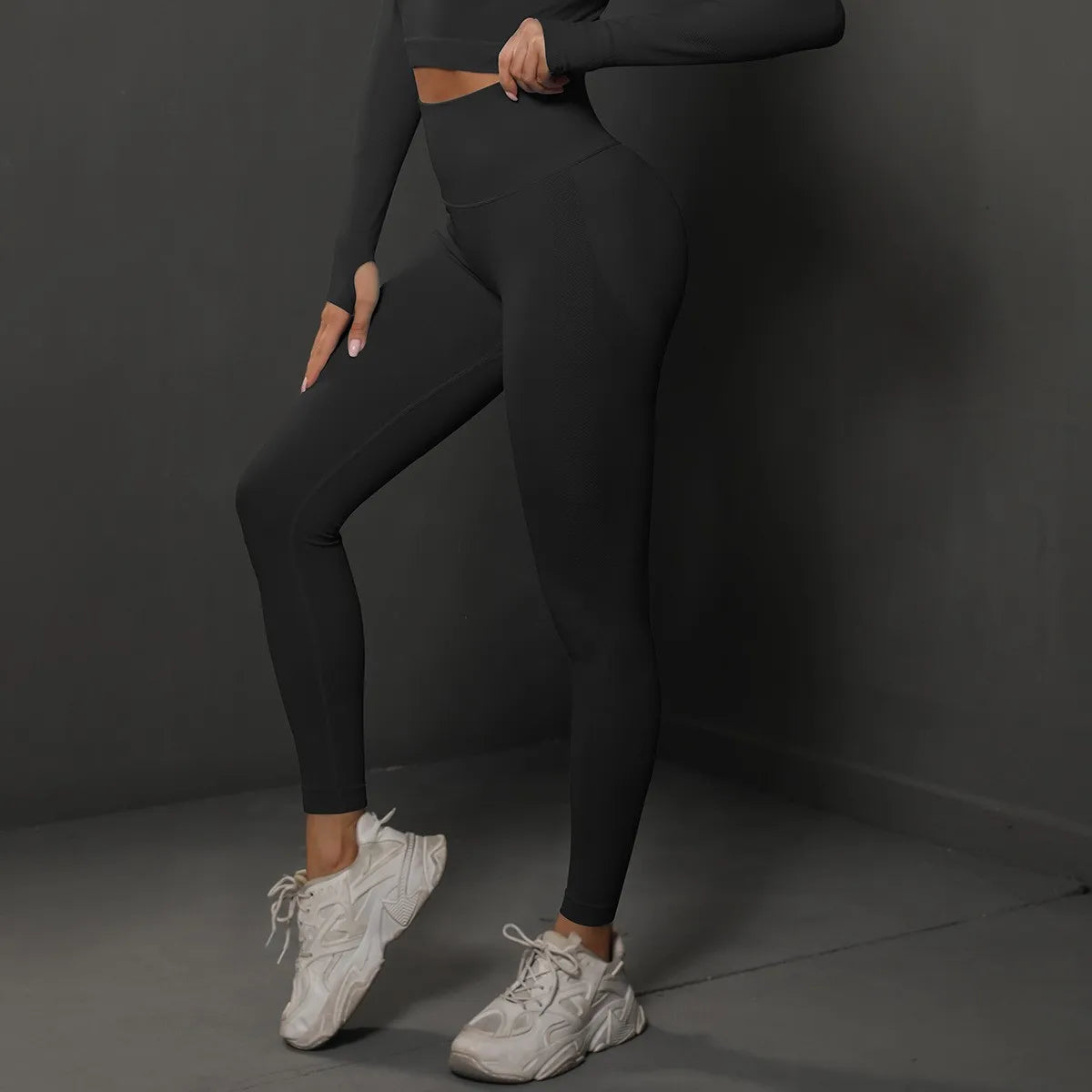 High-Waist Push-Up Yoga Leggings