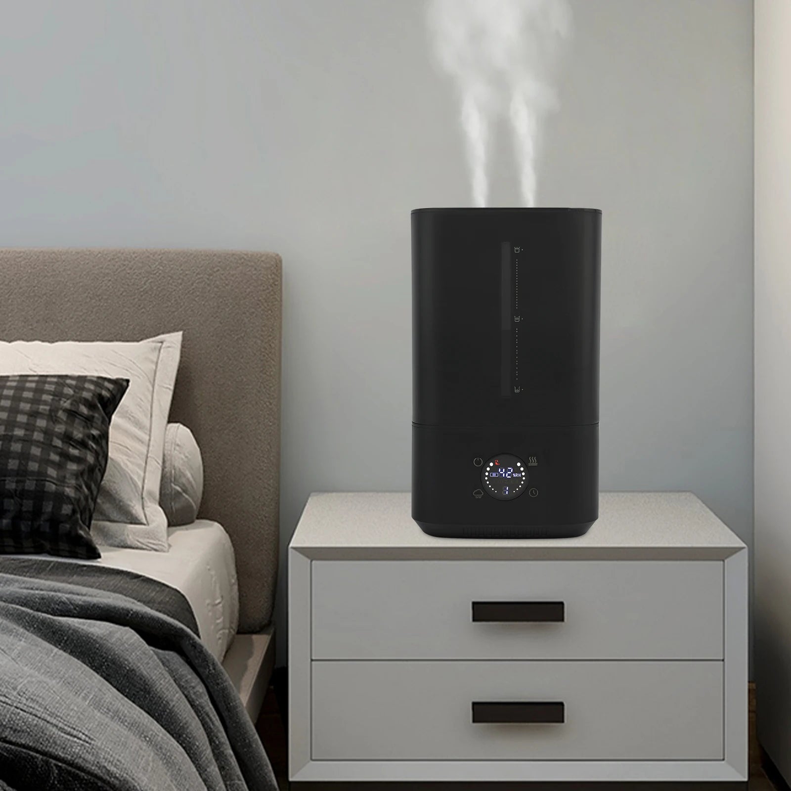 6L Touch Control Humidifier – Hot & Cold Mist