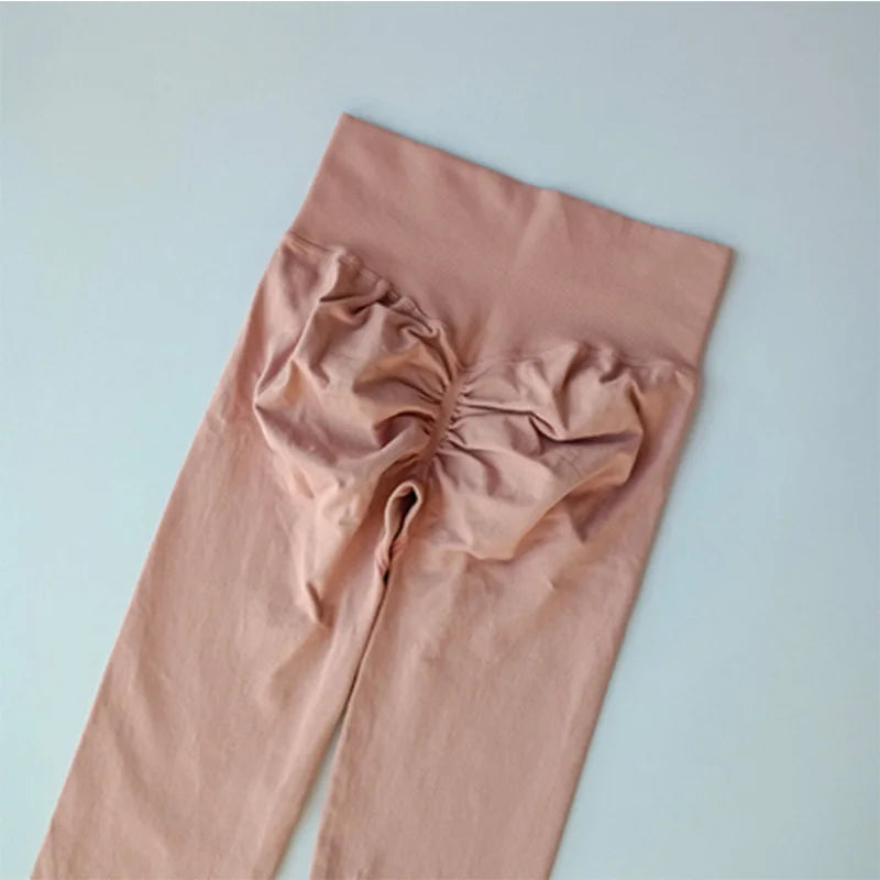 High-Waist Push-Up Yoga Leggings