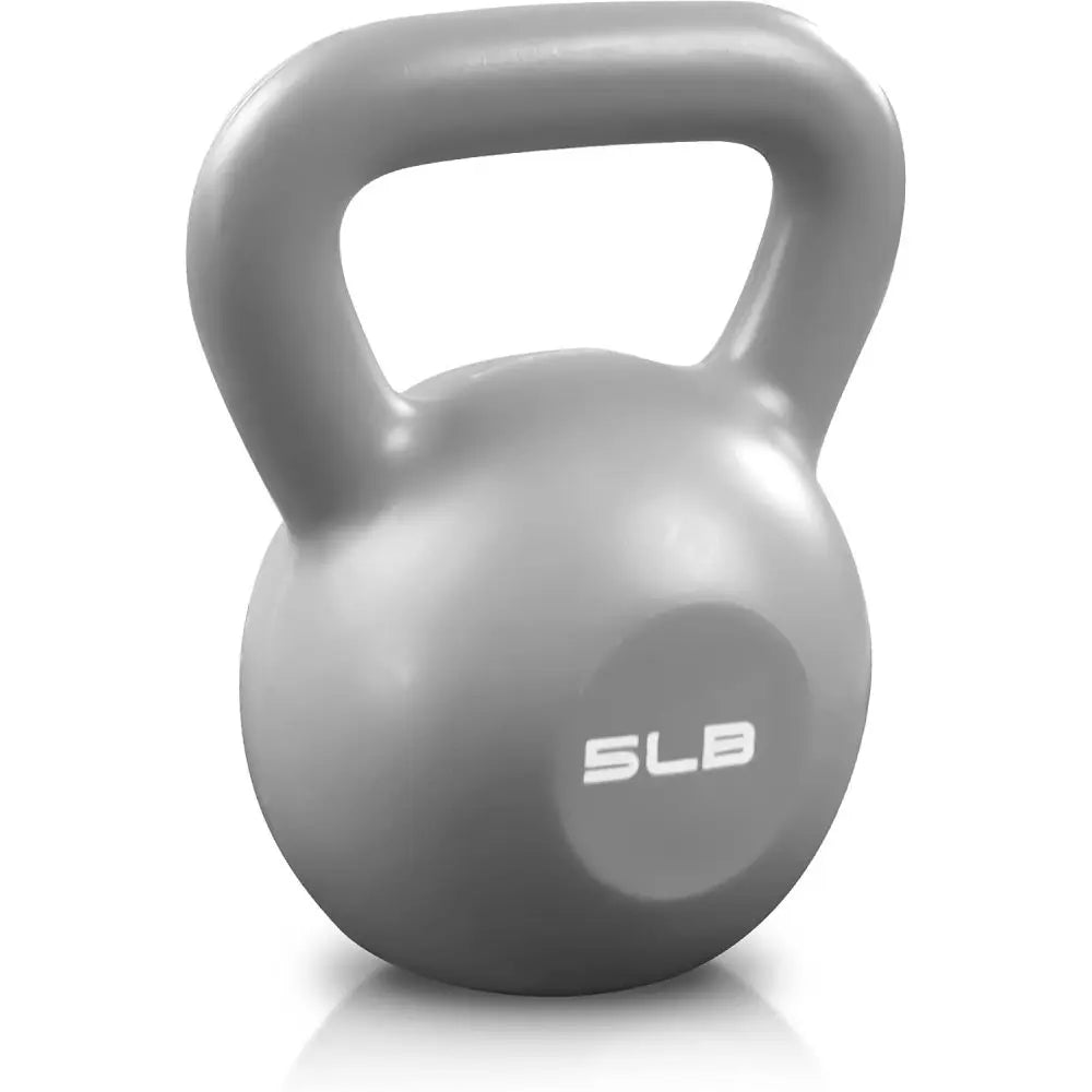 5lb Vinyl Kettlebell Set – Home Workout