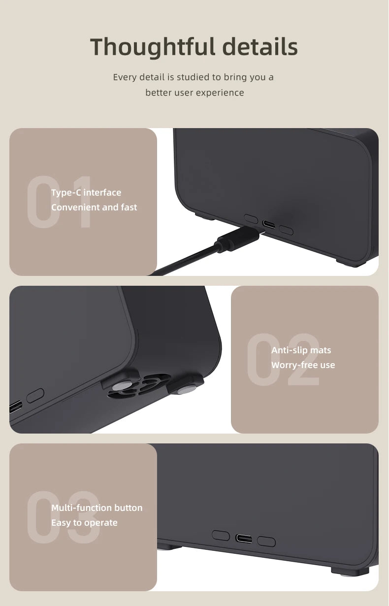 Mini Flame Aromatherapy Humidifier with LED Light and Timer