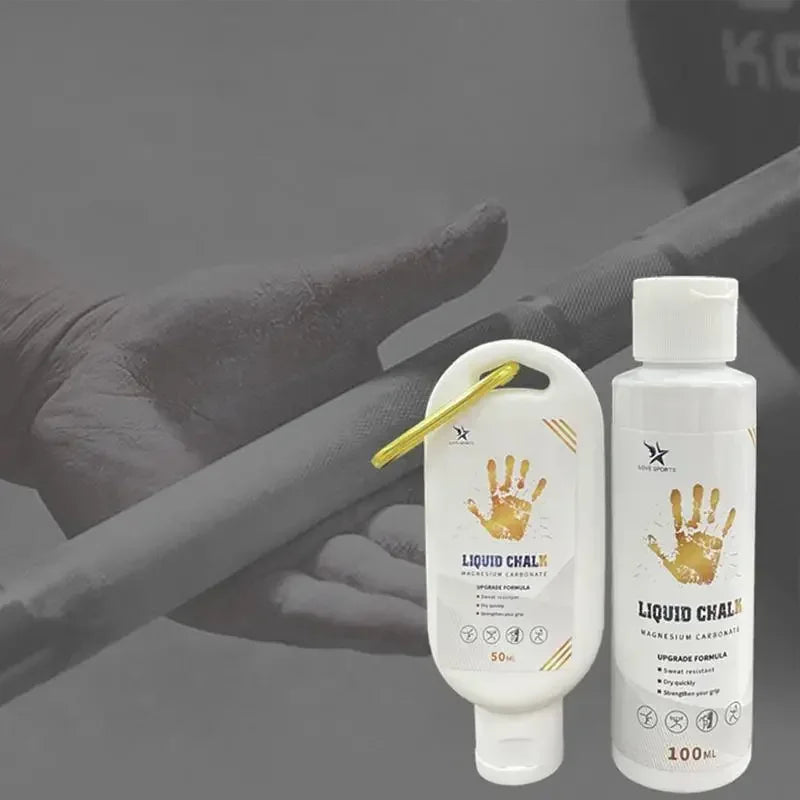 Liquid Chalk Sports Magnesium Grip Cream for Fitness, Weightlifting, and Climbing