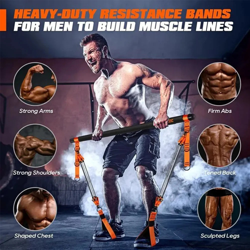 Pilates Bar & Resistance Bands Kit