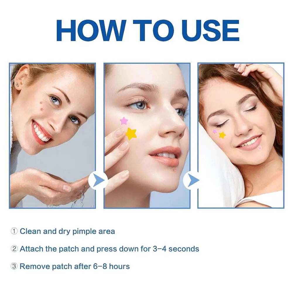 Colorful Star Pimple Patch