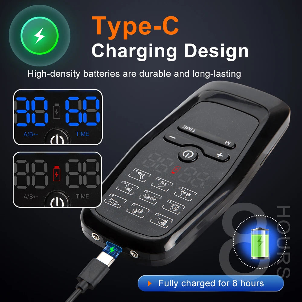 EMS USB Electric Muscle Stimulator Full Body Massager Slimming Machine