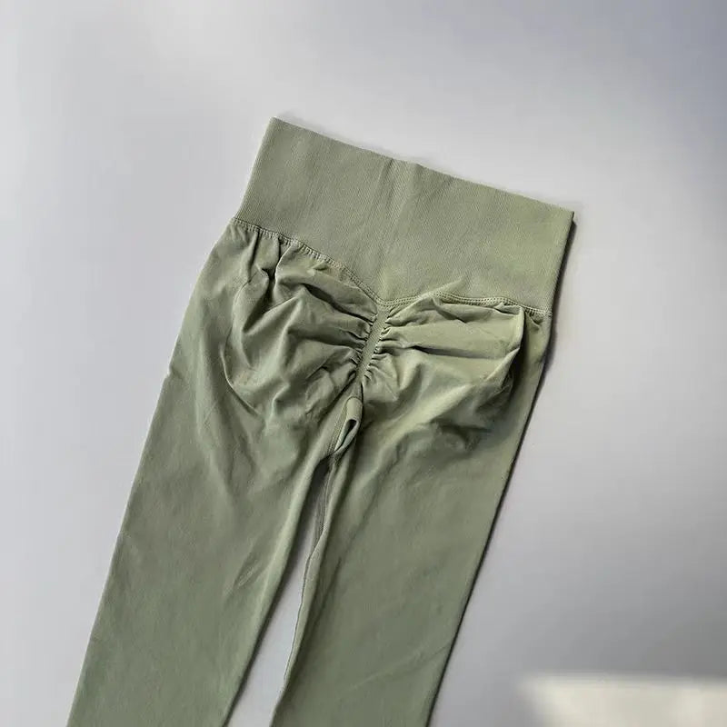 High-Waist Push-Up Yoga Leggings