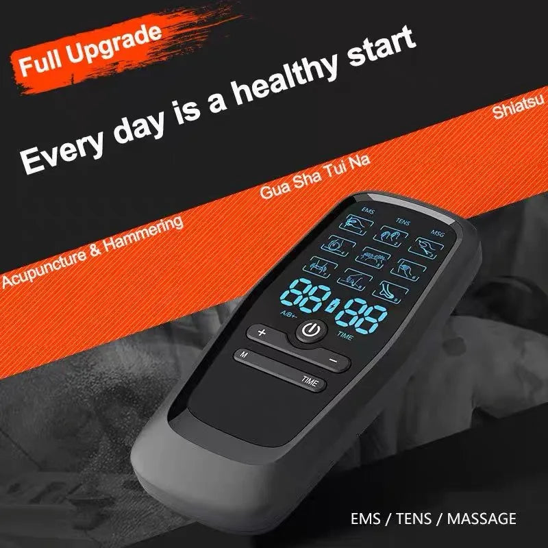 EMS Muscle Stimulator Pulse Acupuncture Digital Therapy Massager for Pain Relief