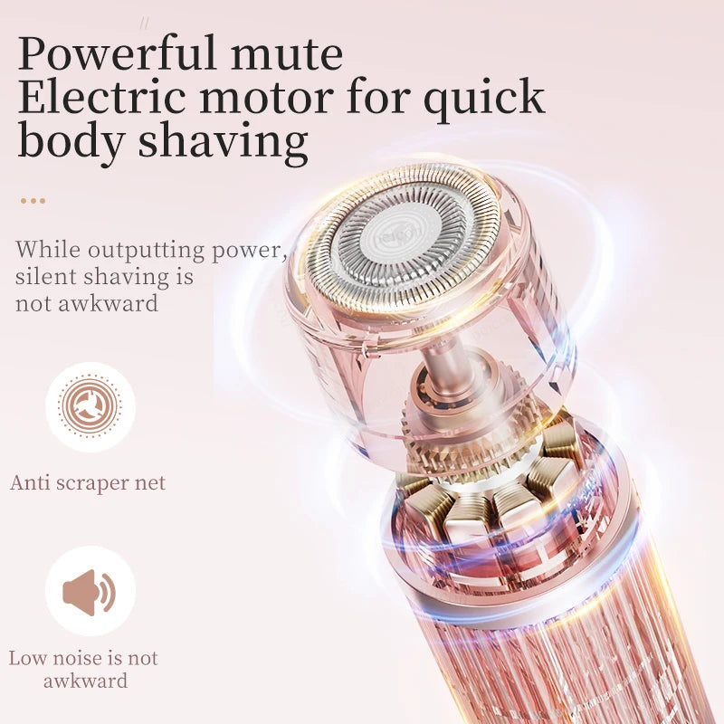 Electric Shaver for Women – Bikini & Facial Hair Trimmer
