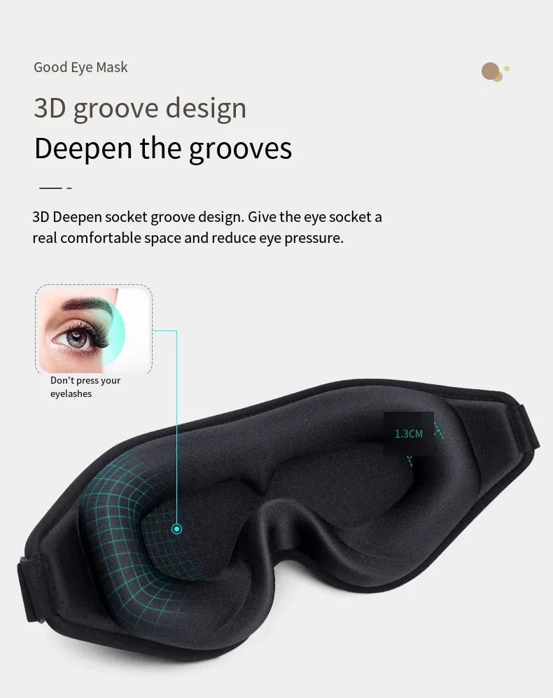 3D Memory Foam Sleep Mask