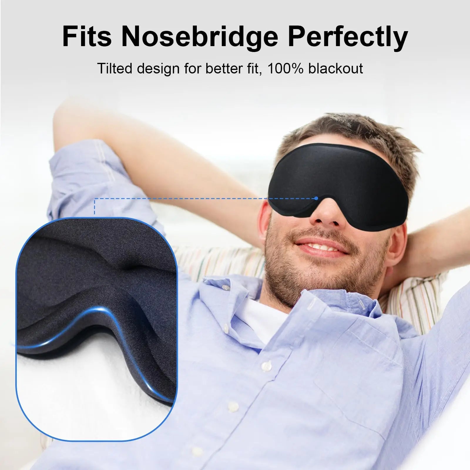 3D Memory Foam Sleep Mask
