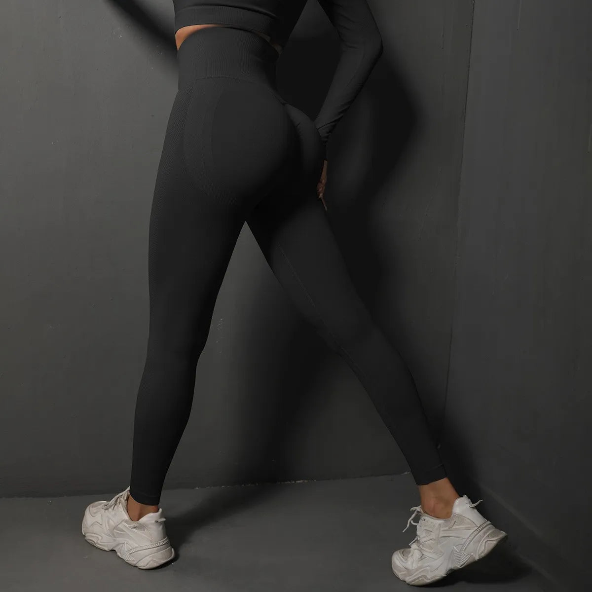 High-Waist Push-Up Yoga Leggings