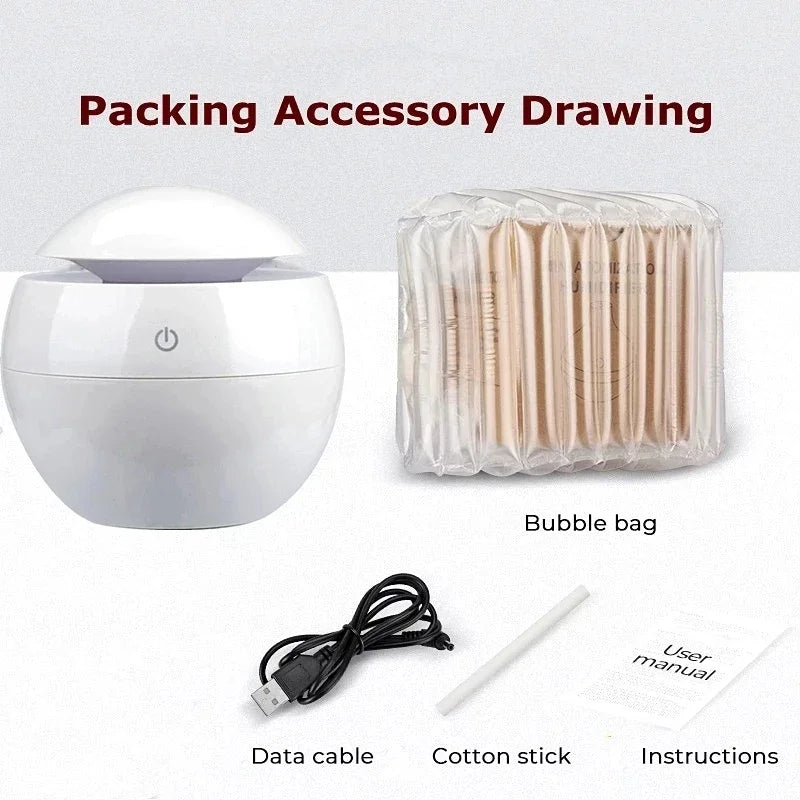 USB Rechargeable Ultrasonic Air Humidifier