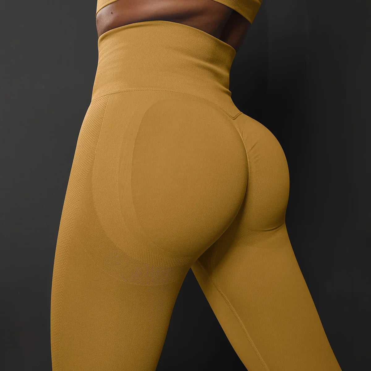 High-Waist Push-Up Yoga Leggings