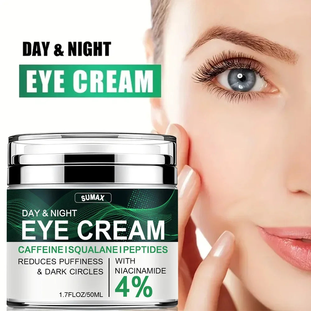 Nicotinamide Eye Cream for Dark Circles and Puffiness with Hyaluronic Acid