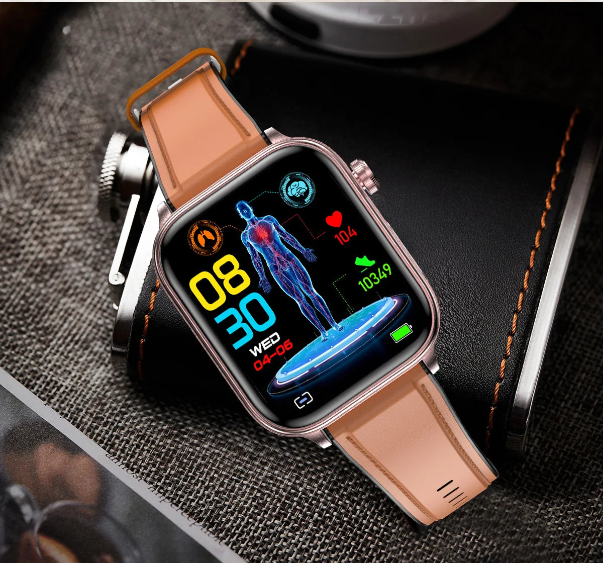 AI Diagnostic Detector Smart Watch with Health Monitoring for Women