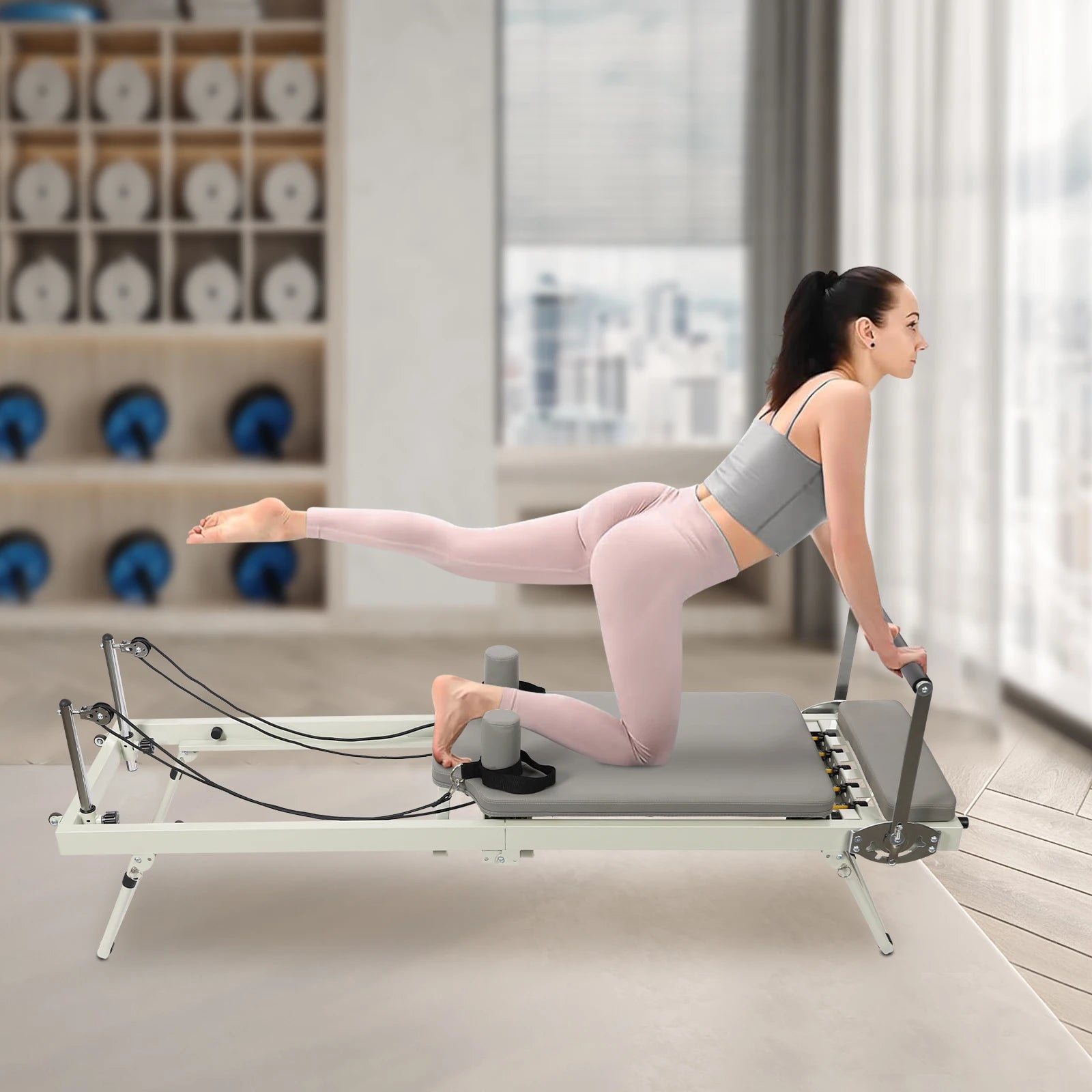 Foldable Pilates Reformer