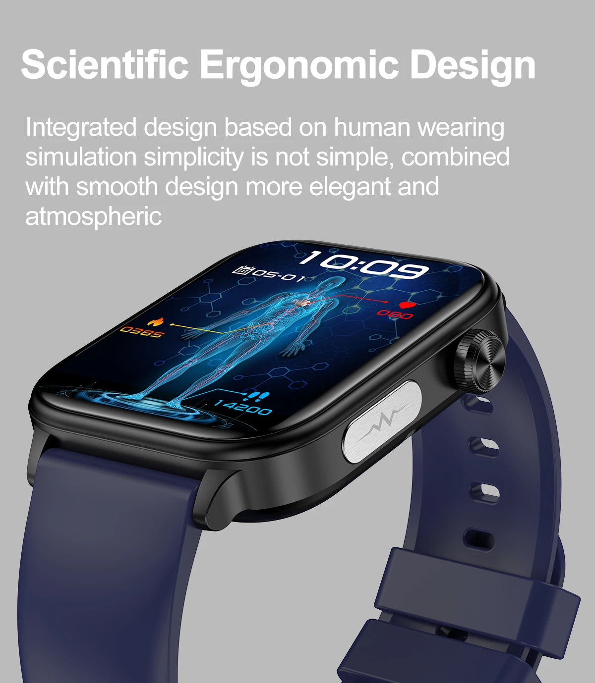 AI Diagnostic Detector Smart Watch with Health Monitoring for Women