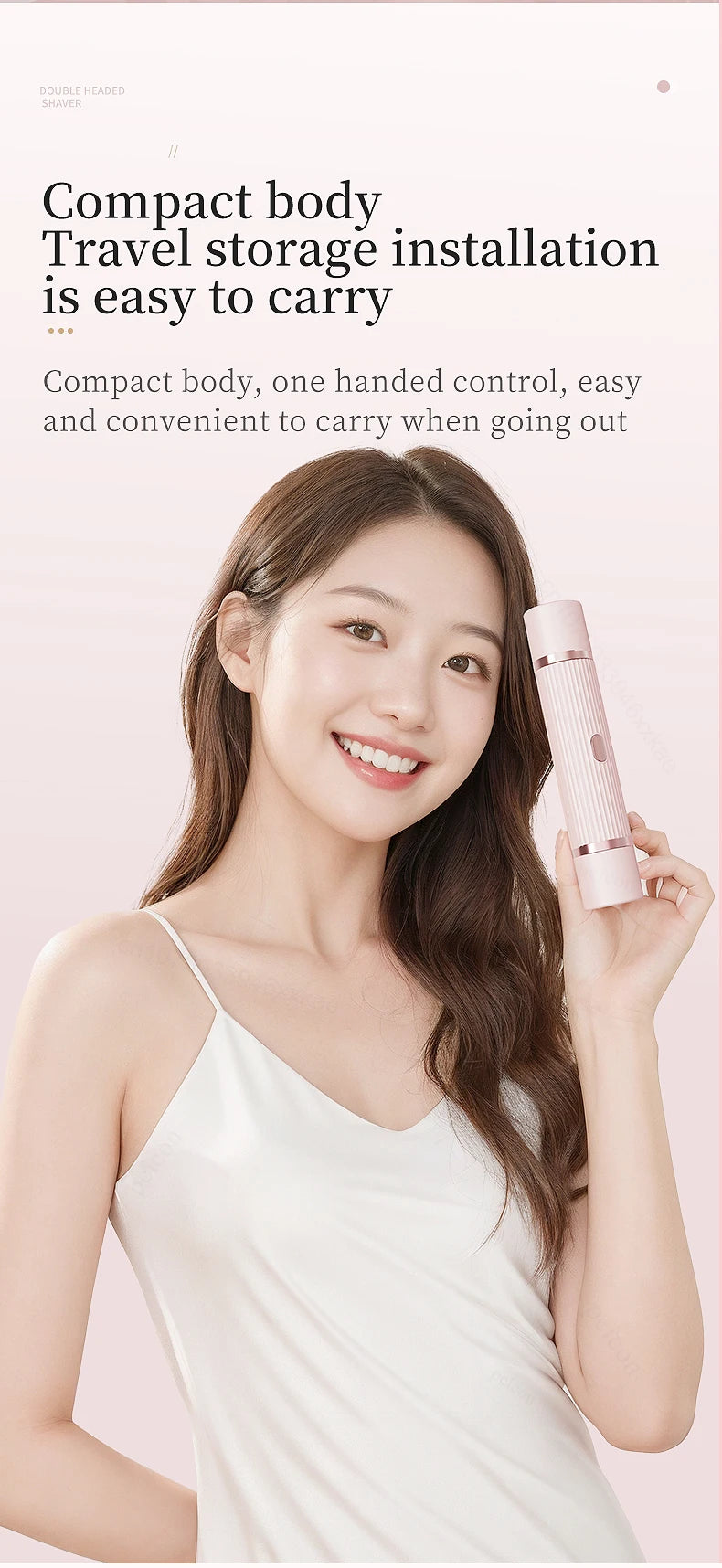 Electric Shaver for Women – Bikini & Facial Hair Trimmer