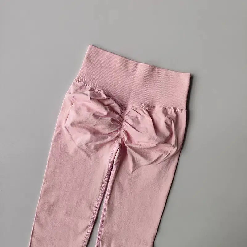 High-Waist Push-Up Yoga Leggings