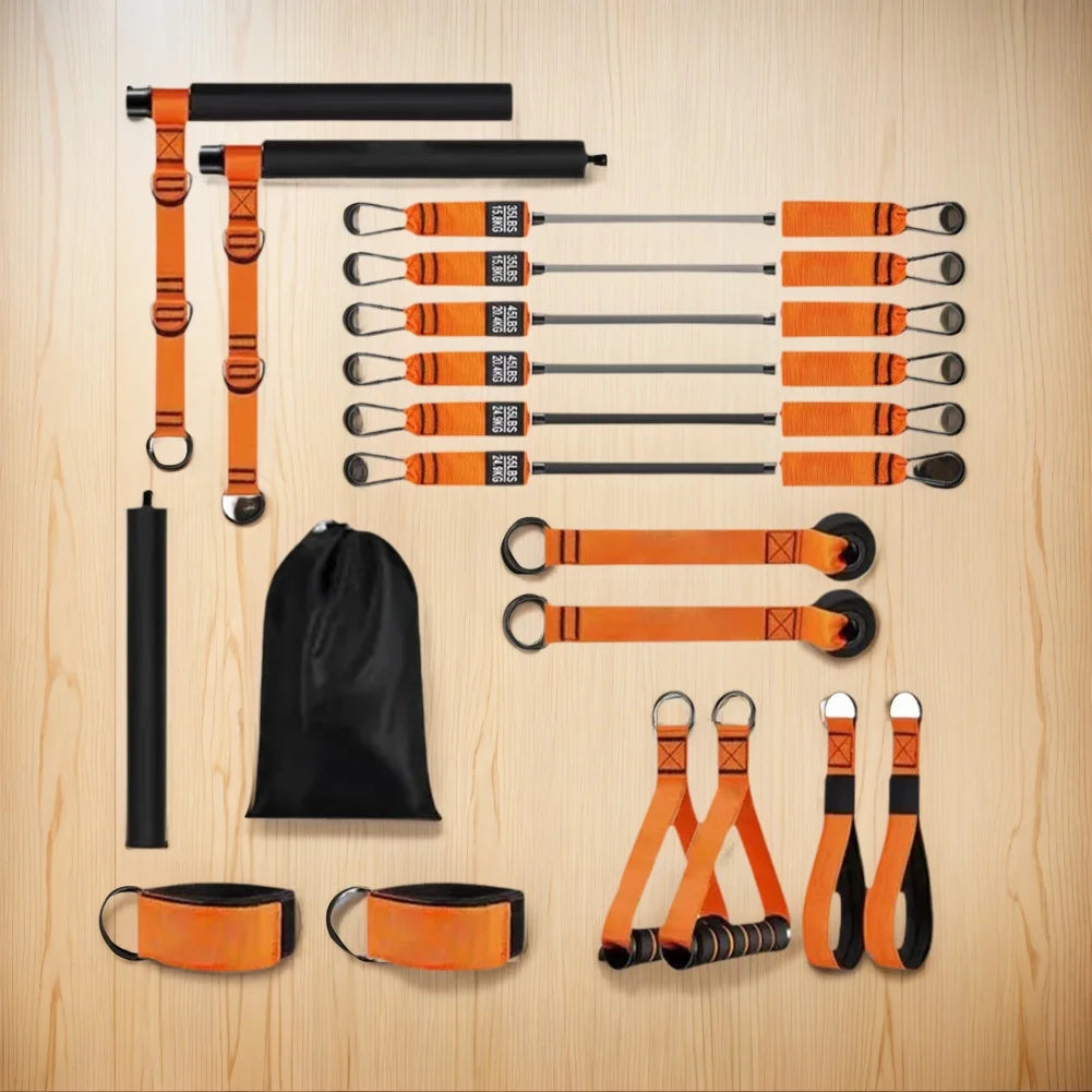 Pilates Bar & Resistance Bands Kit