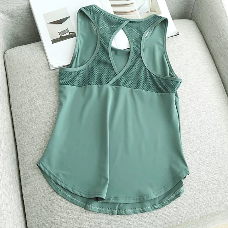 Summer Mesh Tank Top