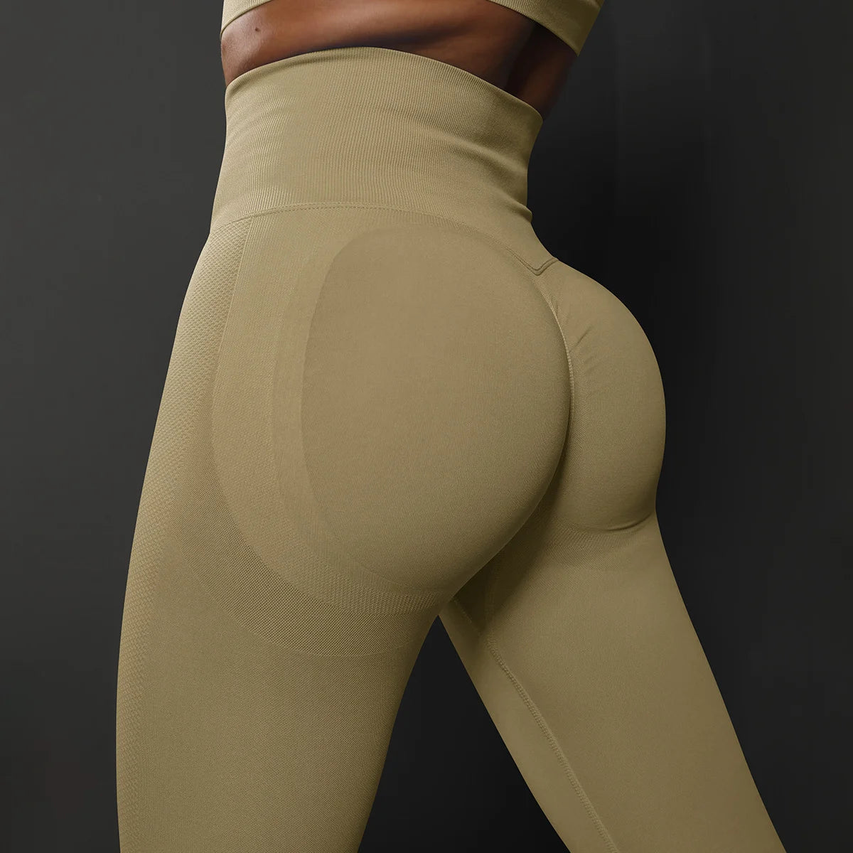 High-Waist Push-Up Yoga Leggings