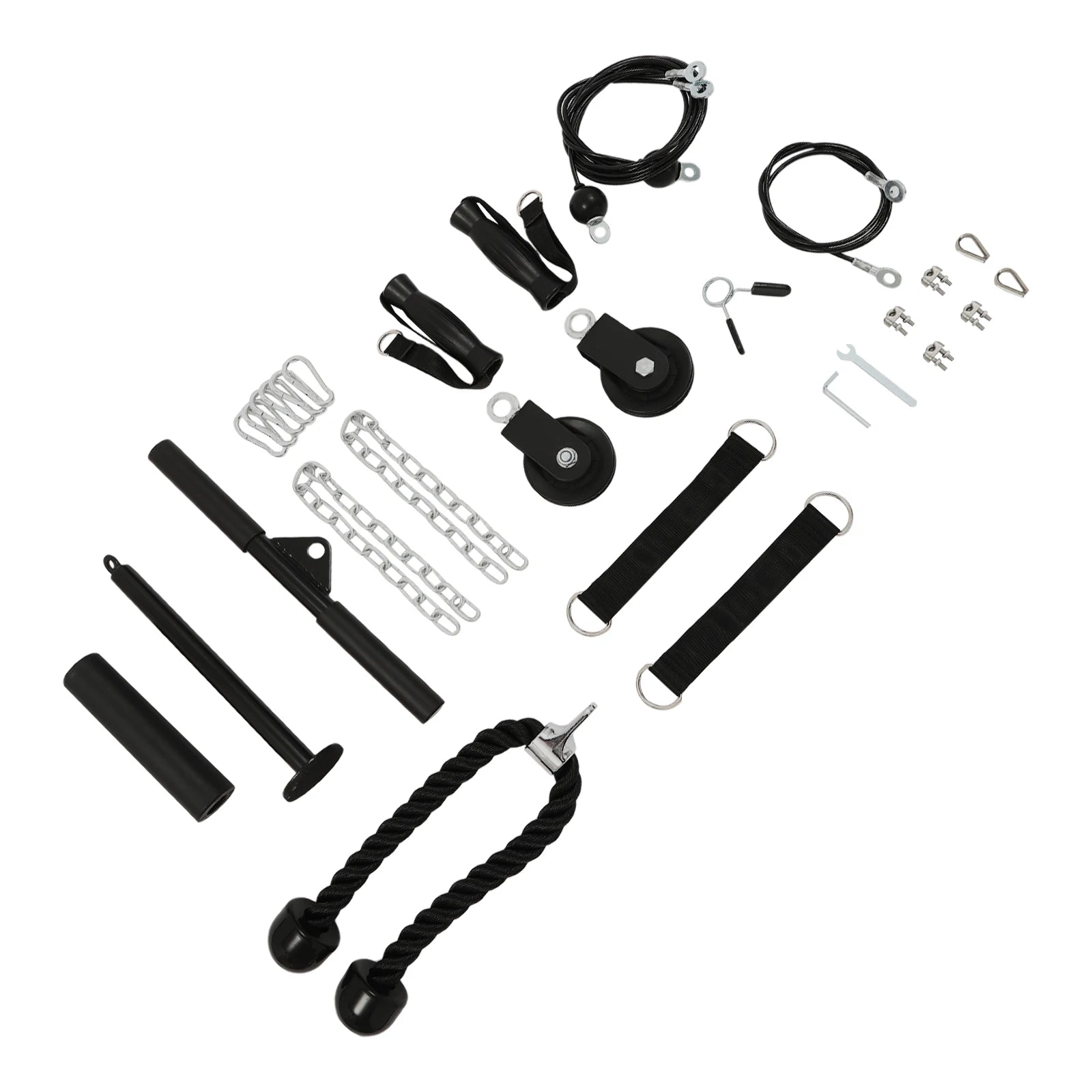 Home Gym Cable Pulley System