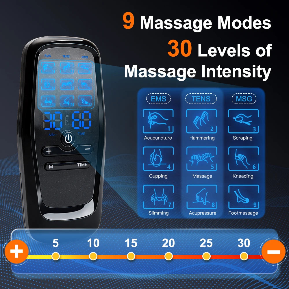EMS USB Electric Muscle Stimulator Full Body Massager Slimming Machine