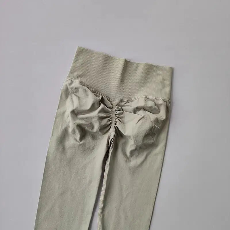 High-Waist Push-Up Yoga Leggings