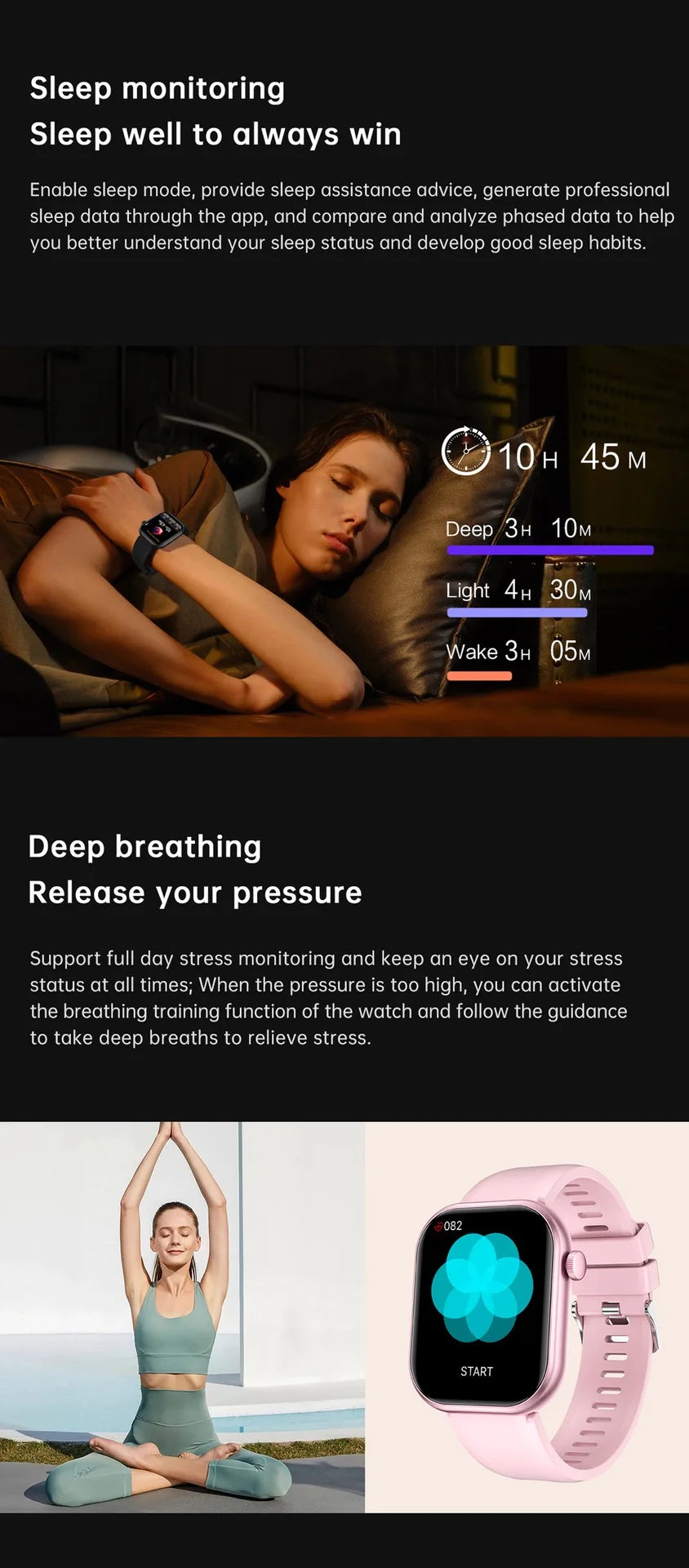 New Fashion Smart Watch 5 for Xiaomi Men and Women