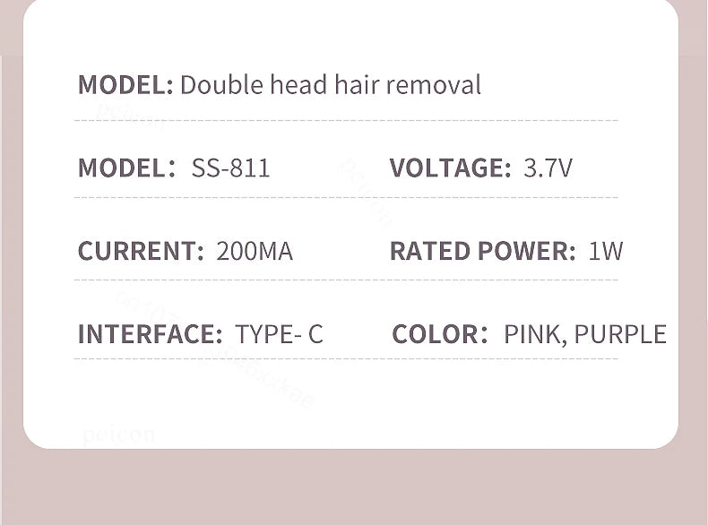 Electric Shaver for Women – Bikini & Facial Hair Trimmer