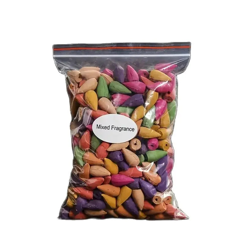 Mixed Backflow Incense Cones – Multi Scents
