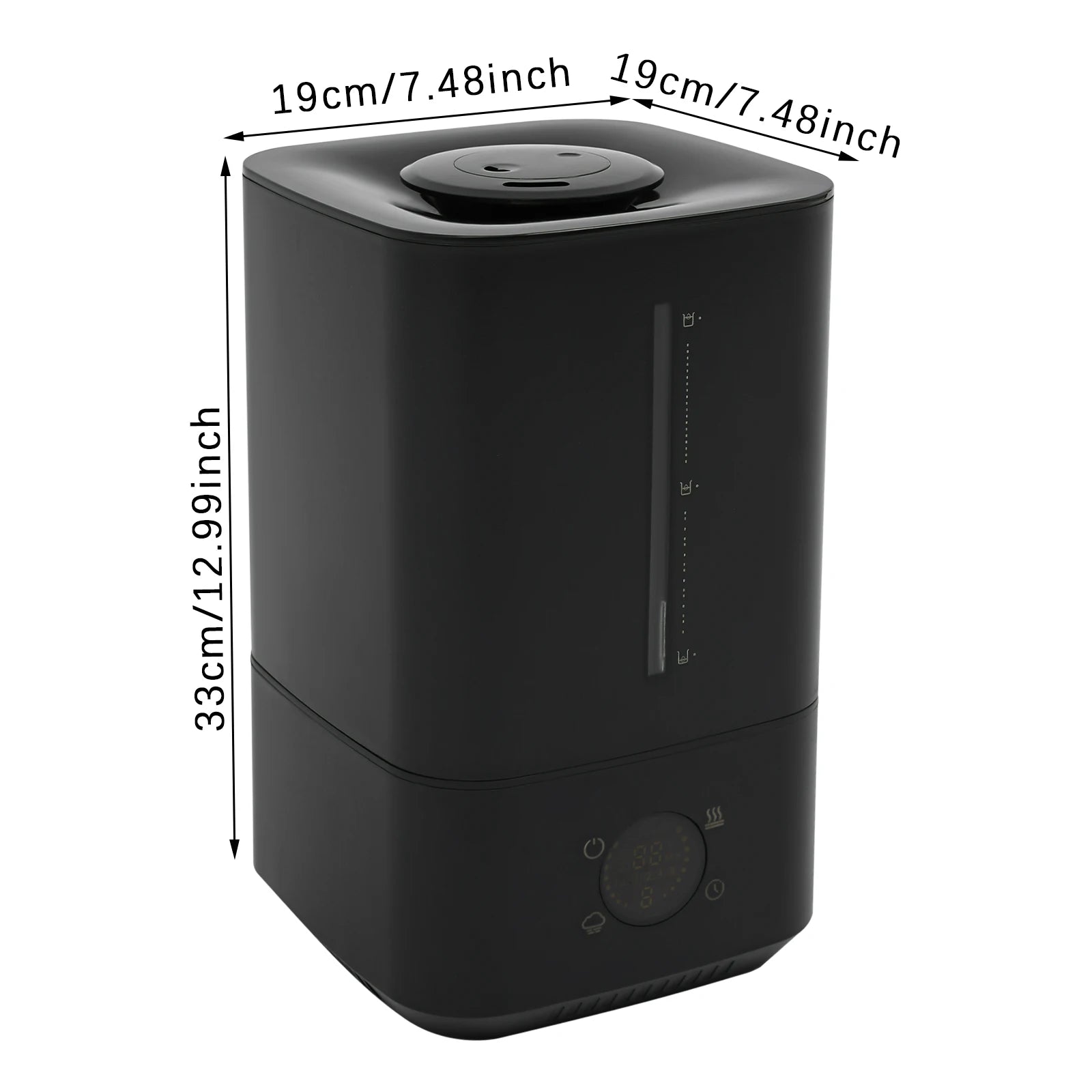 6L Touch Control Humidifier – Hot & Cold Mist