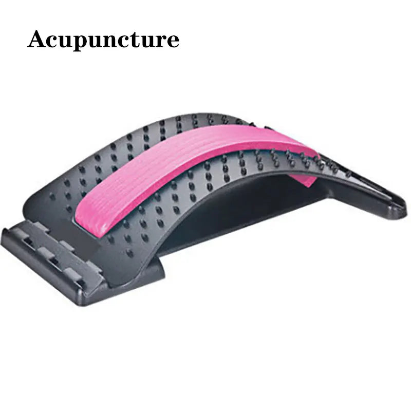 Lumbar Stretching Massager and Spine Correction Device