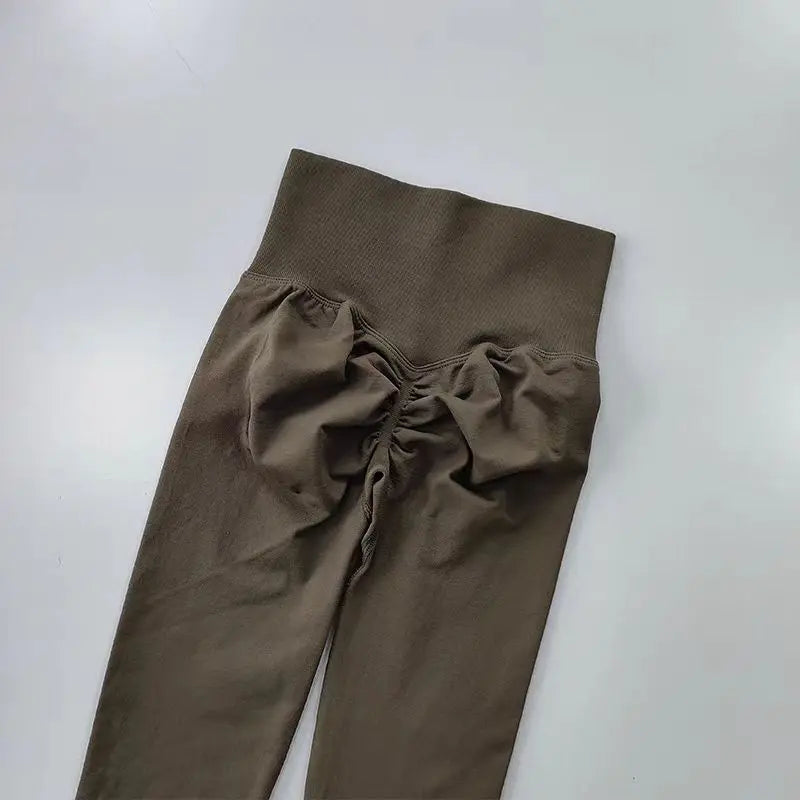 High-Waist Push-Up Yoga Leggings