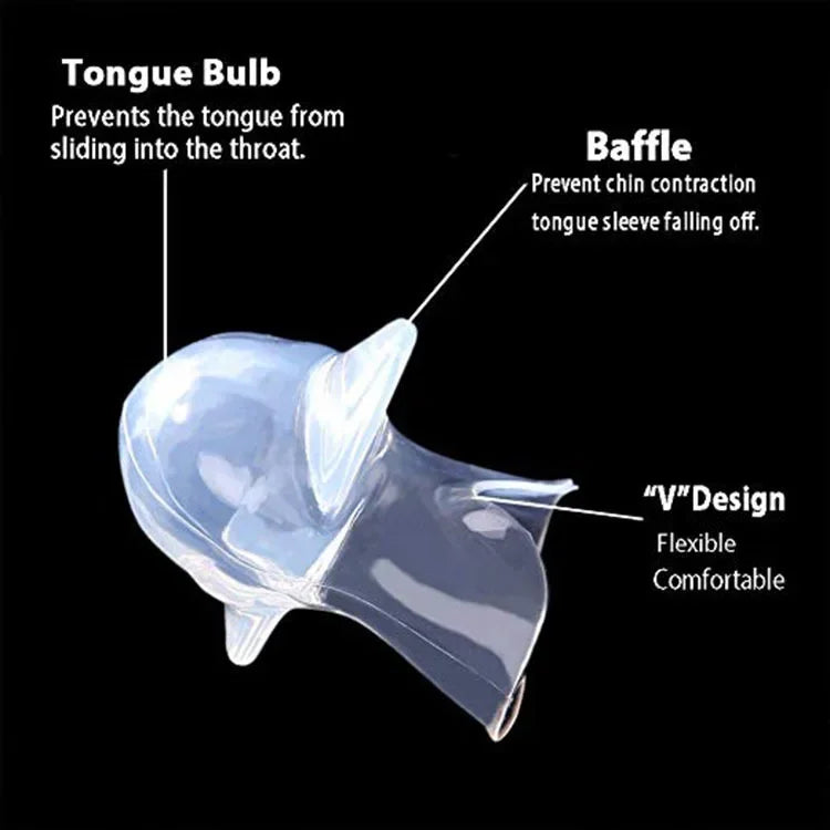 Silicone Anti-Snore Tongue Retainer