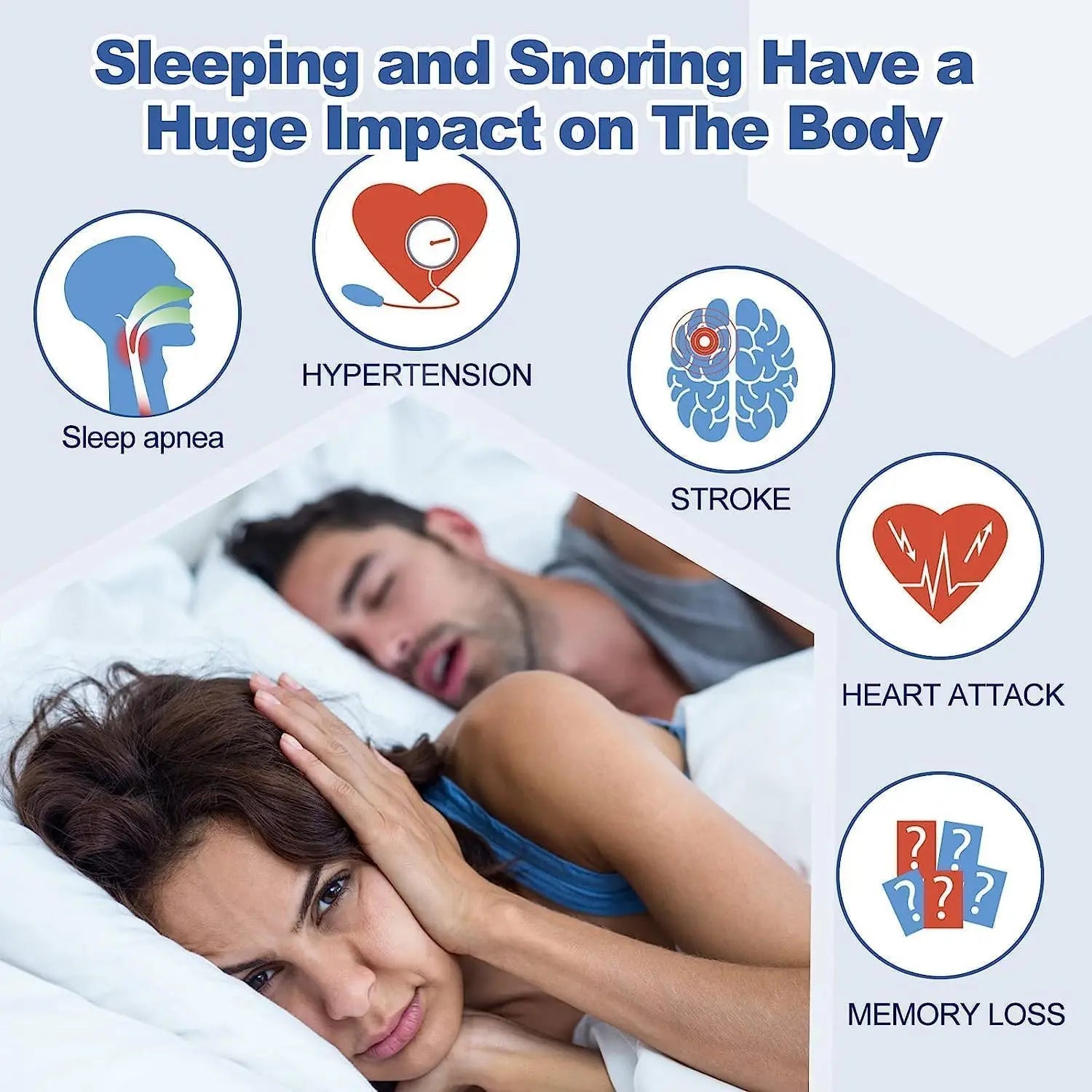 Anti-Snore Mouth Tape & Nasal Strips