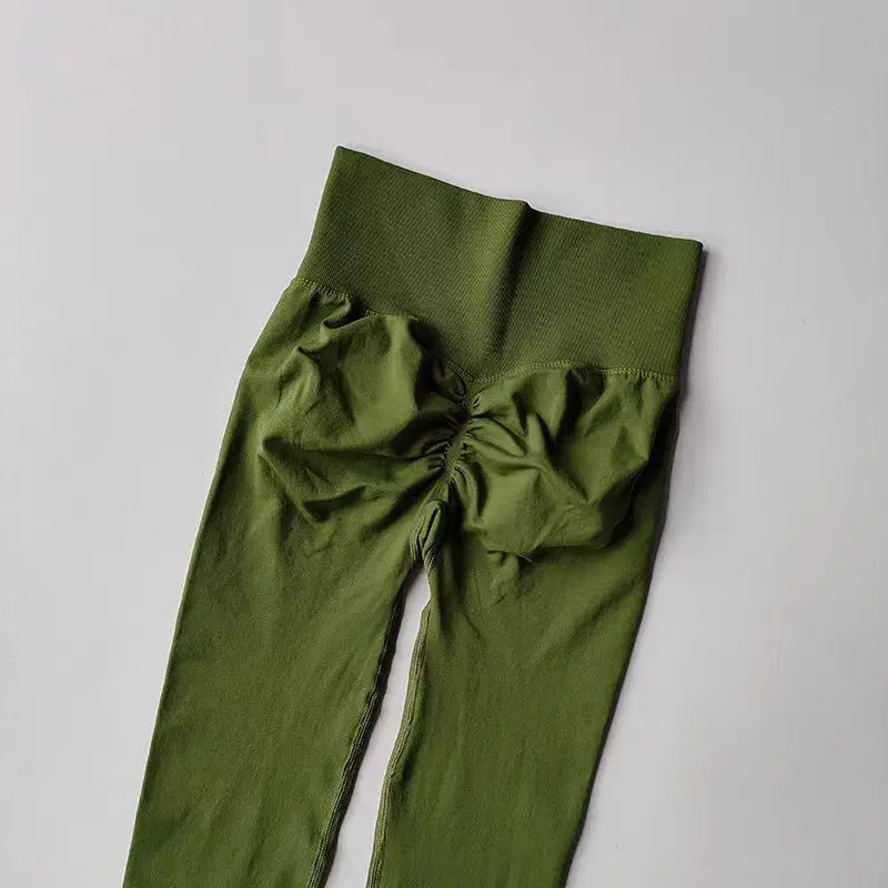 High-Waist Push-Up Yoga Leggings