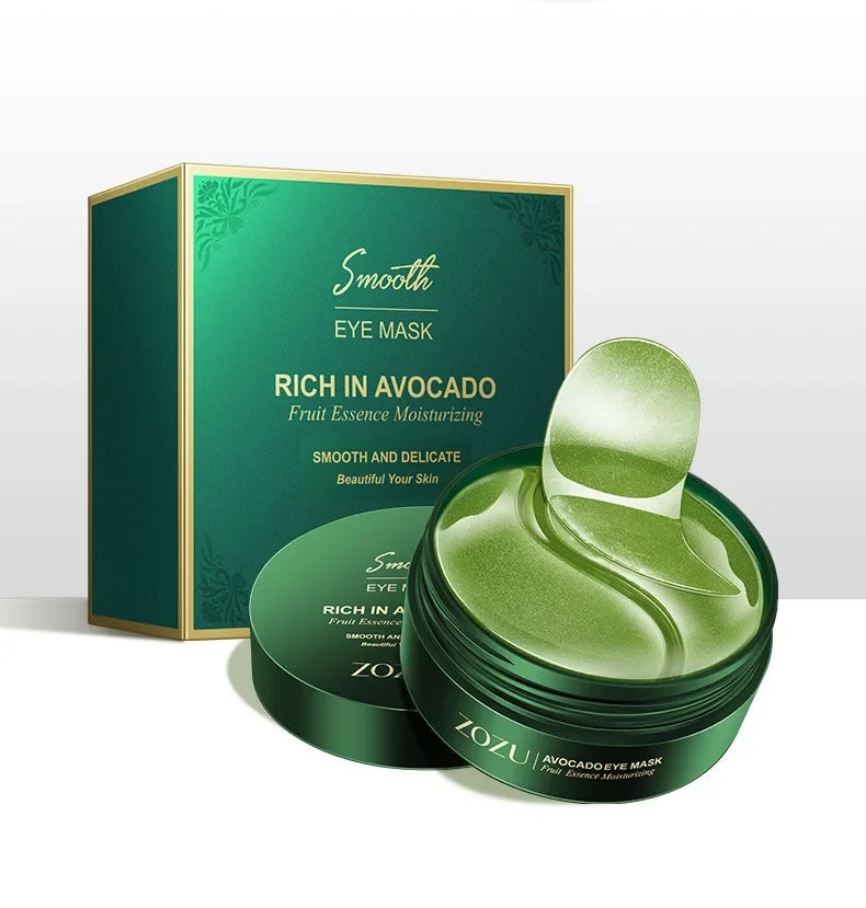 Avocado Golden Collagen Eye Mask – 120pcs Hydrating Anti-Aging Patches