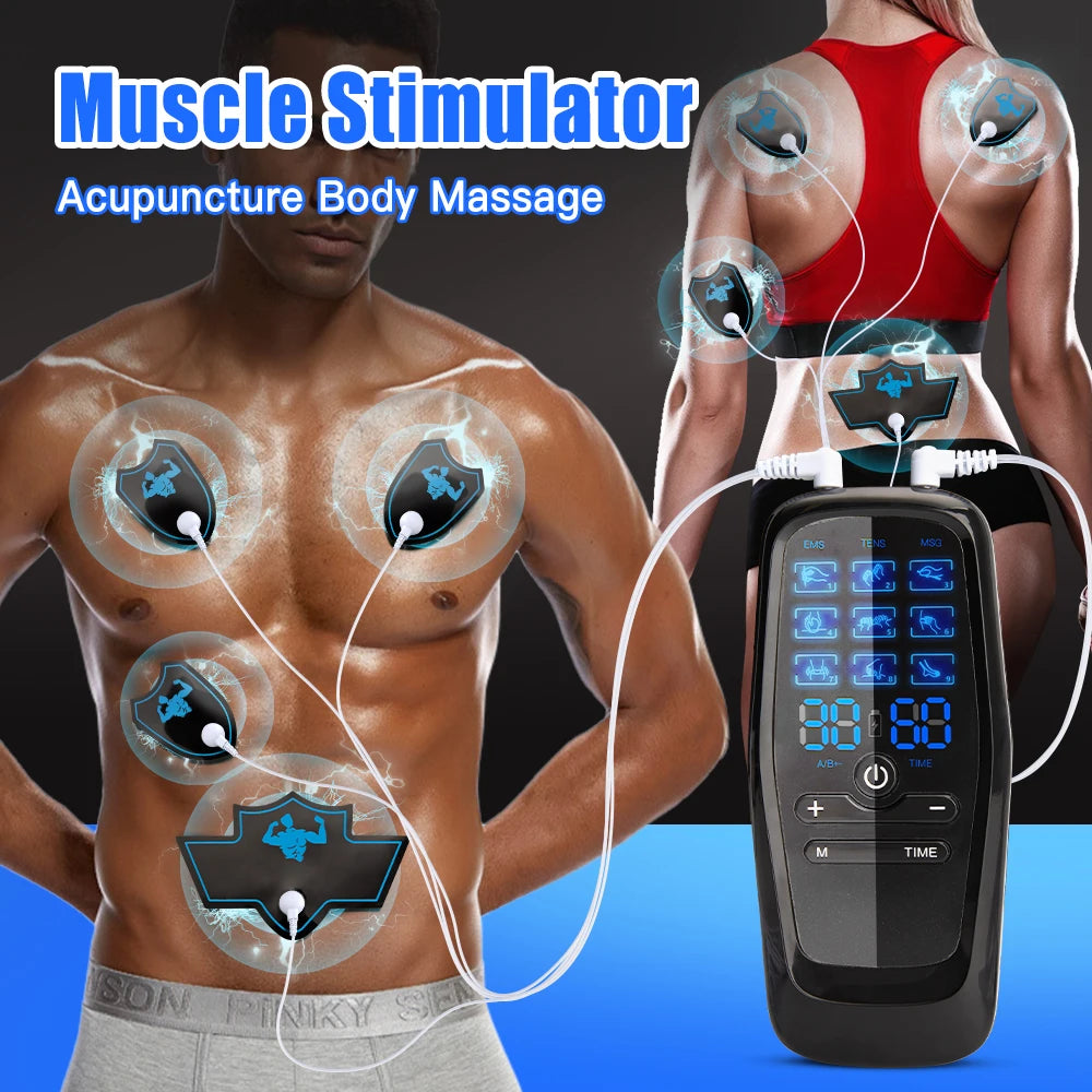 EMS USB Electric Muscle Stimulator Full Body Massager Slimming Machine