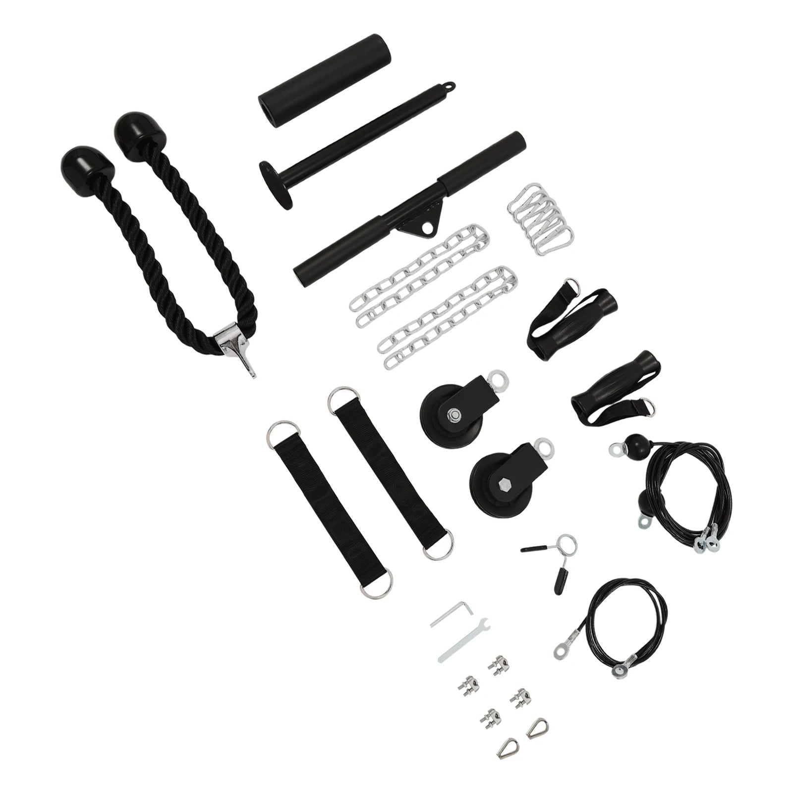 Home Gym Cable Pulley System