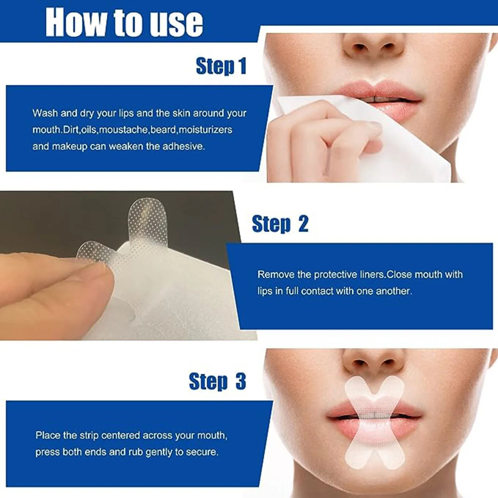 Anti-Snore Mouth Tape & Nasal Strips