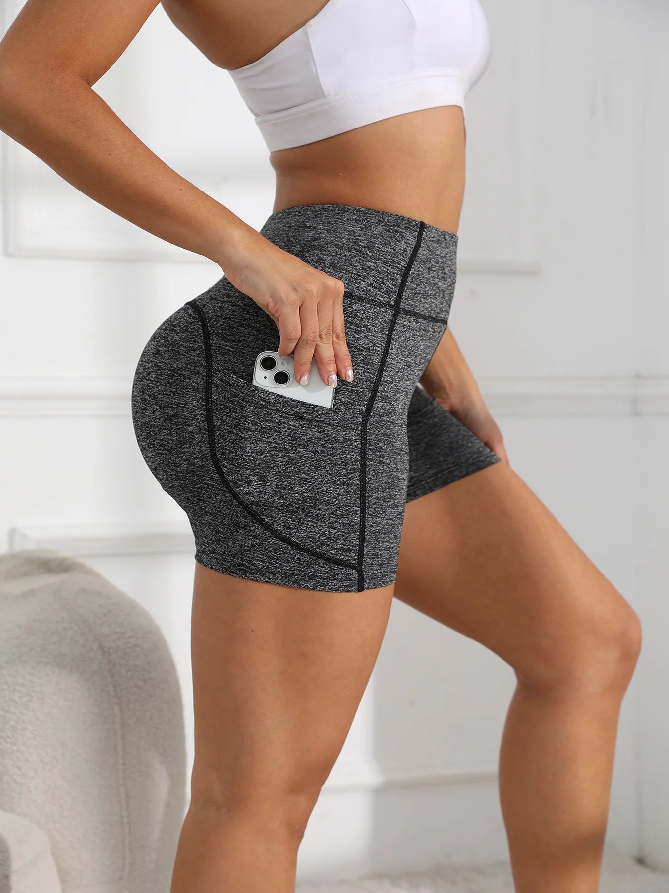 Women’s High-Waist Hip-Lift Shorts